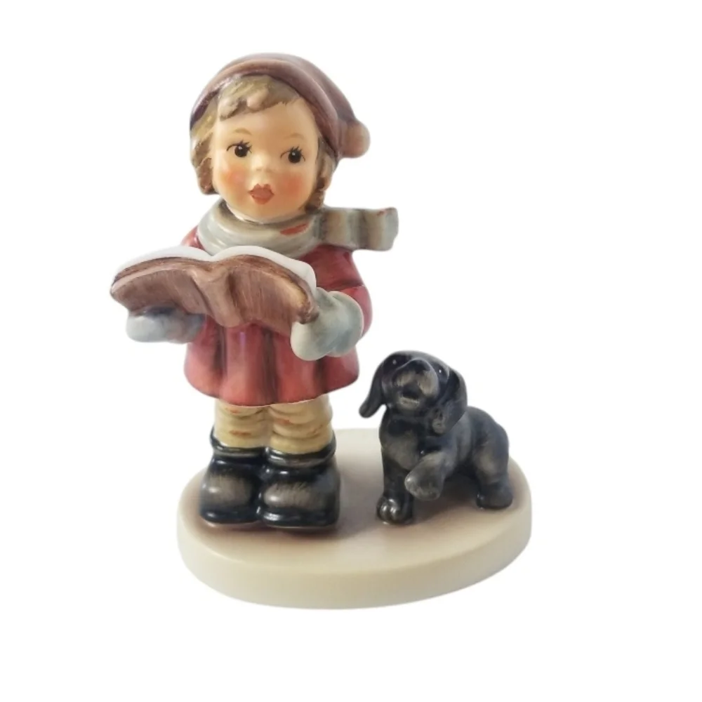 GOEBEL Hummel Wintertime Duet 2134 Figurine Signed Exclusive Edition Circa 2000